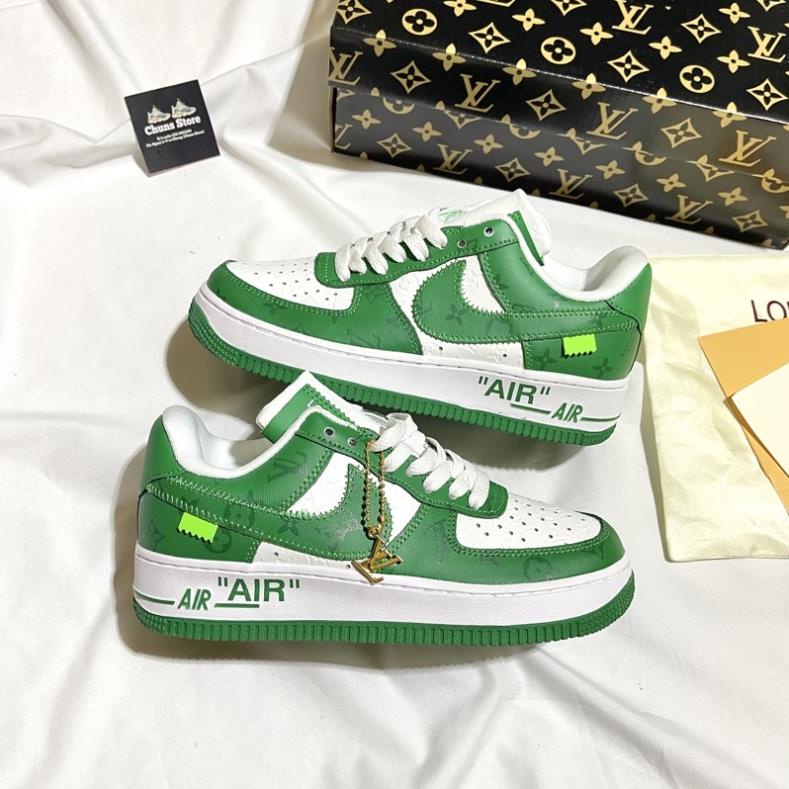 𝐆𝐢𝐚̀𝐲 𝐍𝐢𝐤𝐞 𝐀𝐢𝐫 𝐅𝐨𝐫𝐜𝐞 𝟏 𝐋𝐨𝐰 𝐱 𝐋𝐨𝐮𝐢𝐬 𝐕𝐮𝐢𝐭𝐭𝐨𝐧 𝐌𝐨𝐧𝐨𝐠𝐫𝐚𝐦 𝐁𝐫𝐨𝐰𝐧, 𝐀𝐅𝟏 𝐋𝐕 𝐋𝐨𝐮𝐢𝐬 𝐕𝐮𝐢𝐭𝐭𝐨𝐧 𝐓𝐫𝐚̆́𝐧𝐠 , xanh lá, green