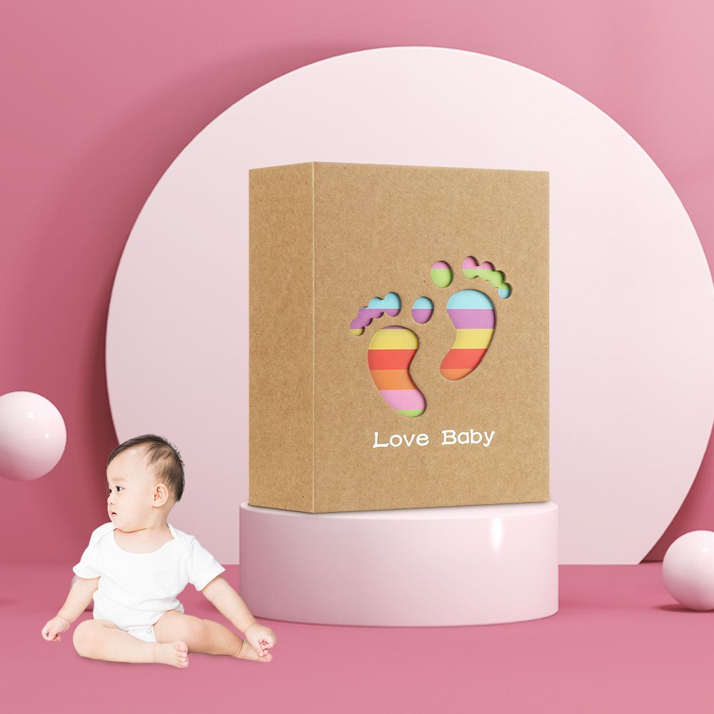 Album sưu tập ảnh 100 ngăn 6 inch cho bé