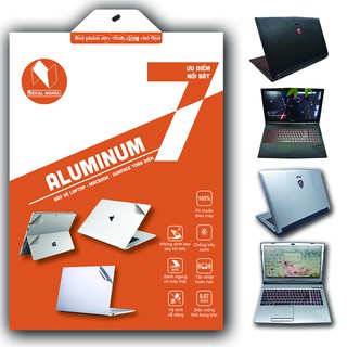 Decal nhôm dán laptop MSI-GF63-Thin-95C