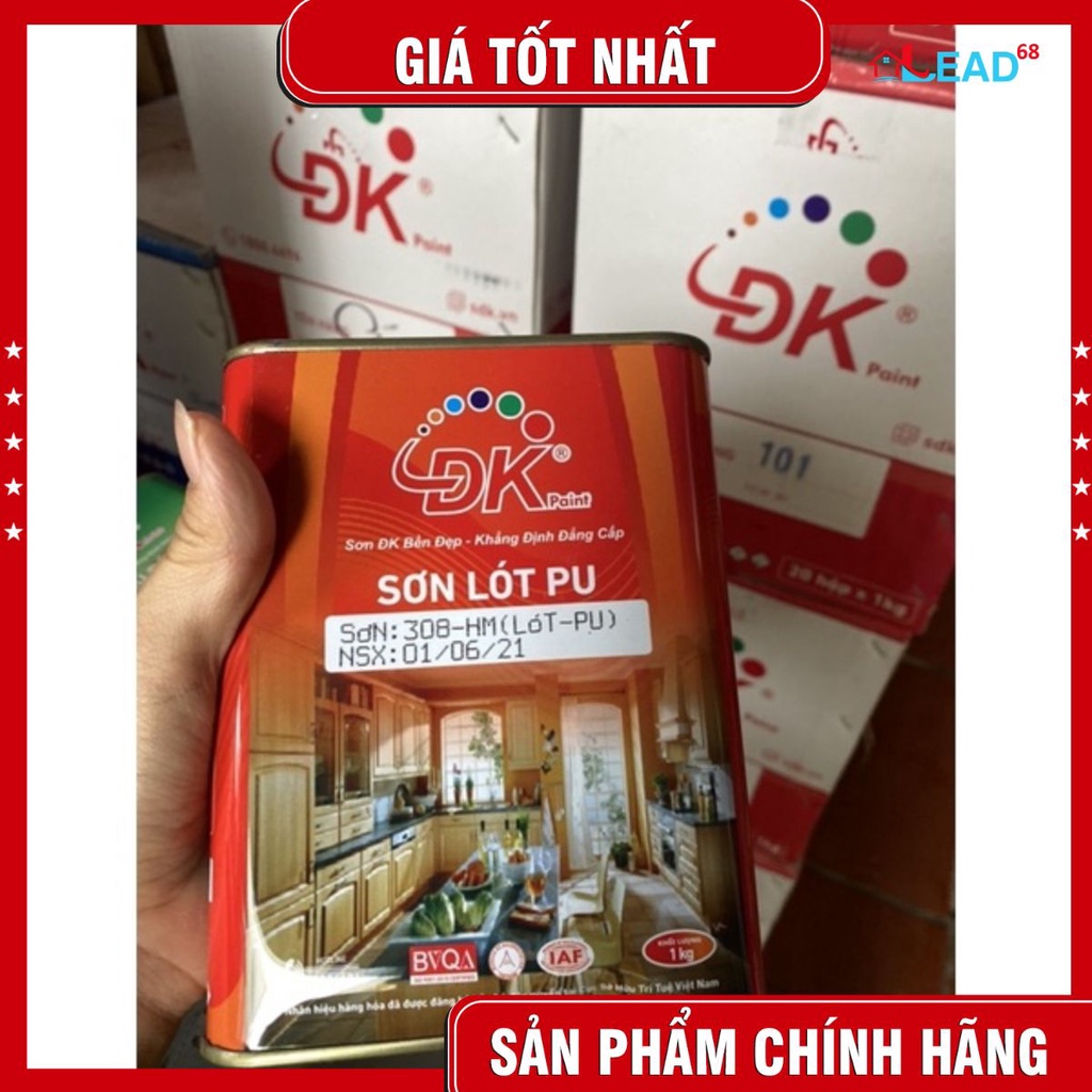 Sơn Lót PU Đại Kiều (lót 308) hộp 1kg