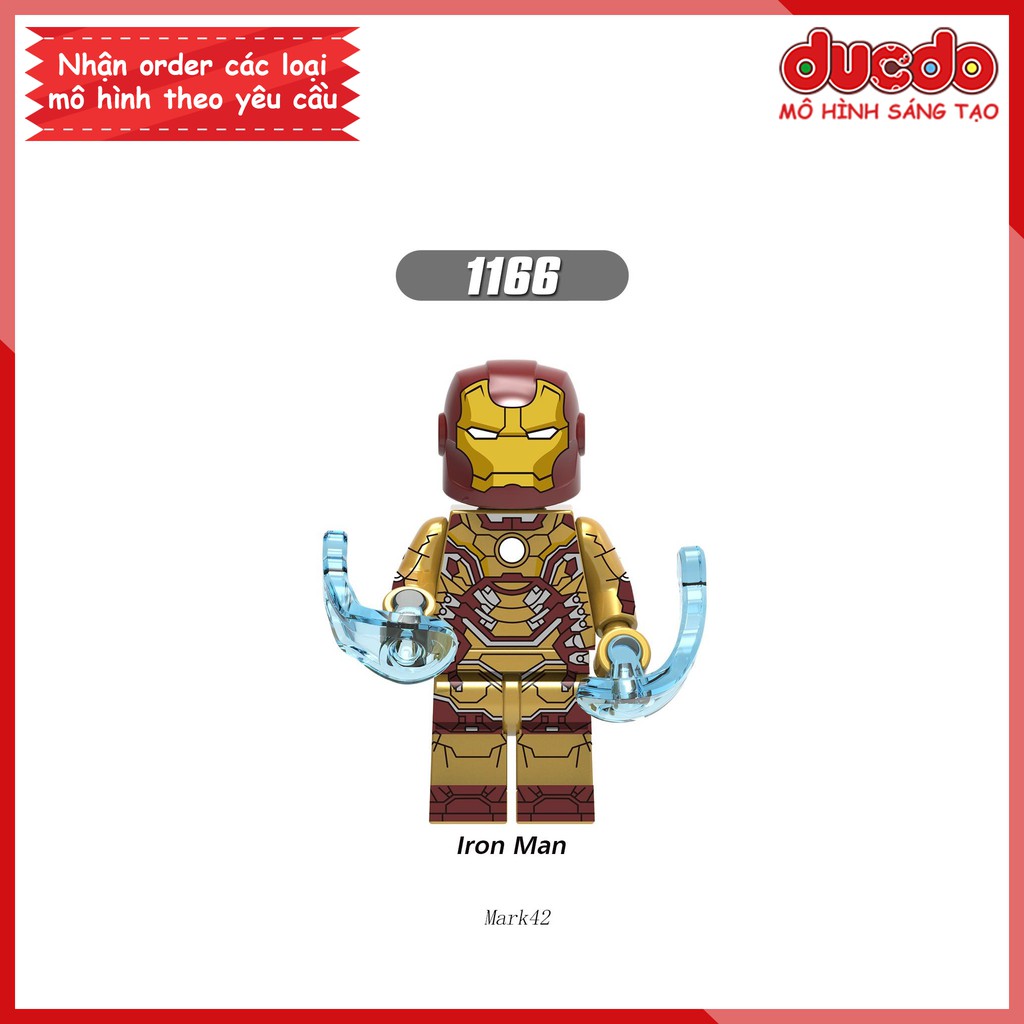 Minifigures các bộ giáp cực đỉnh của Iron Man - Đồ chơi Lắp ghép Xếp hình Mô hình Mini XINH X0246