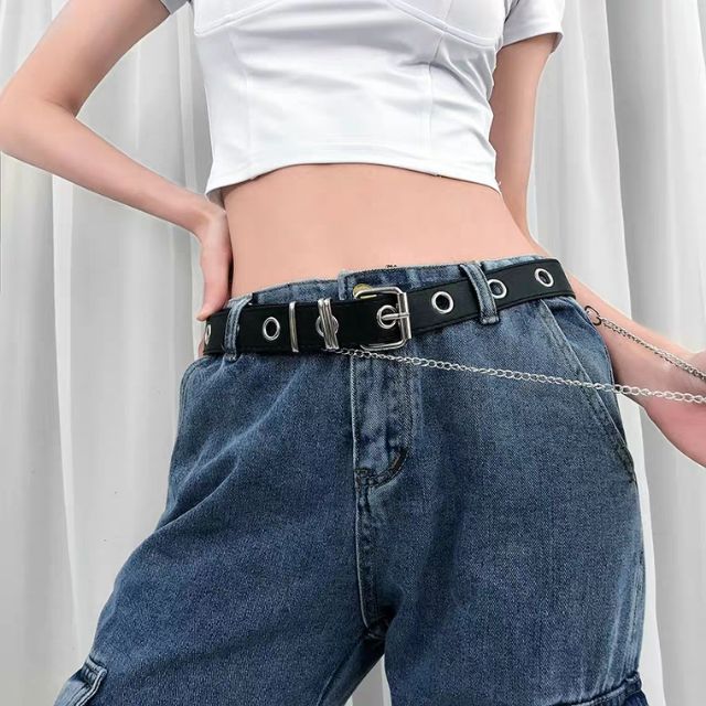 [HÀNG ORDER] DÂY LƯNG KÈM CHAIN UNISEX