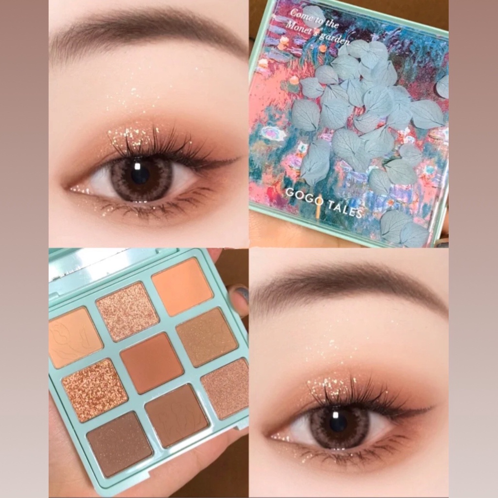Bảng phấn mắt 9 ô màu GOGO TALES Secret Garden Eyeshadow Palette Gogotales GT289 GOGO88