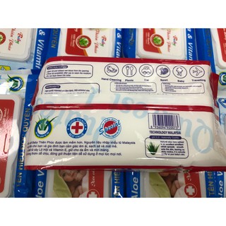Khăn giấy ướt Thiên Phúc - 100 tờ / 1 bịch