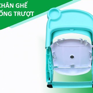 GHẾ ĂN DẶM GẤP GỌN CHO BÉ