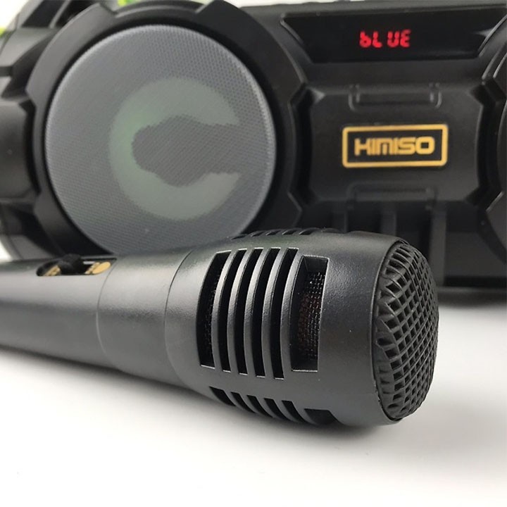 Loa Bluetooth karaoke xách tay Kimiso KM-S-Bass Cực Mạnh, Tặng mic hát kèm theo bảo hành lỗi 1 đổi 1