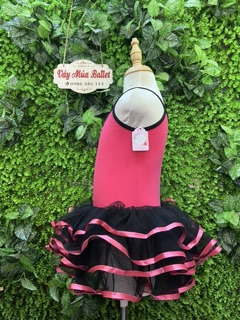 Váy múa ballet 2 dây ba hoa (có sỉ từ 5c)