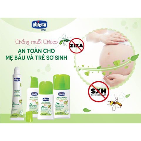 Lăn đặc trị muỗi, côn trùng đốt Chicco- Ý