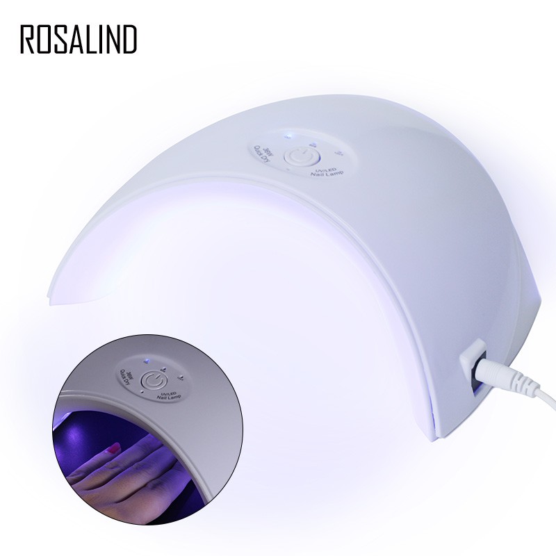 [Hàng mới về] Máy sấy khô sơn móng tay ROSALIND 36W UV LED ( USB )