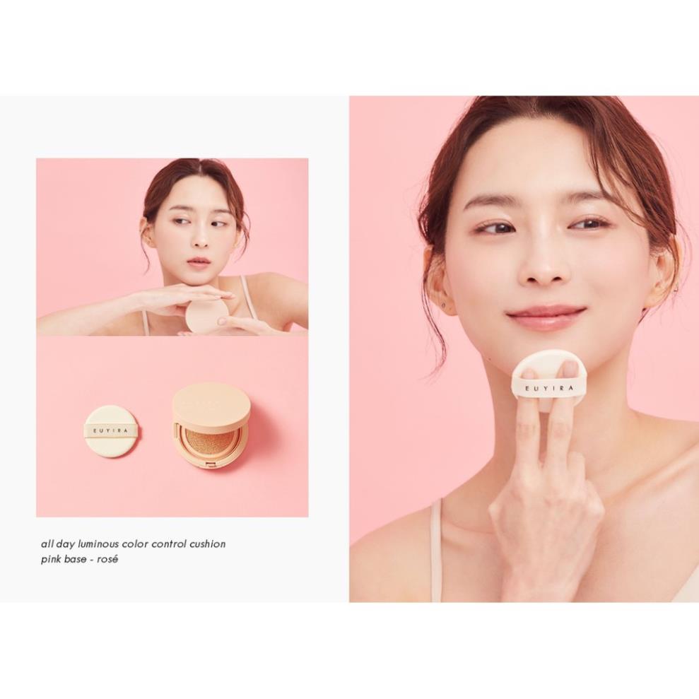 PHẤN NƯỚC KIỂM SOÁT MÀU SÁNG CẢ NGÀY CUSHION EUYIRA ALL DAY lUMINOUS | BigBuy360 - bigbuy360.vn
