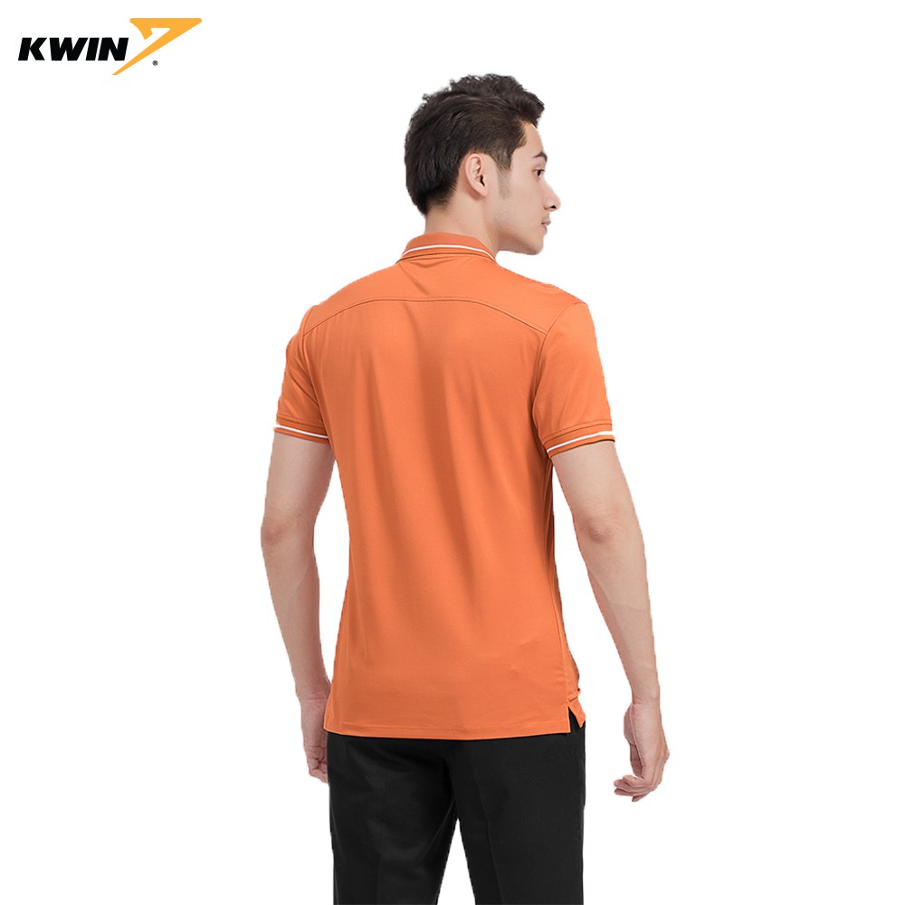 Áo polo nam KWIN 2 màu viền cổ trắng, dáng ôm thể thao, chất liệu cao cấp siêu bền - Mã KPS014S9 | BigBuy360 - bigbuy360.vn