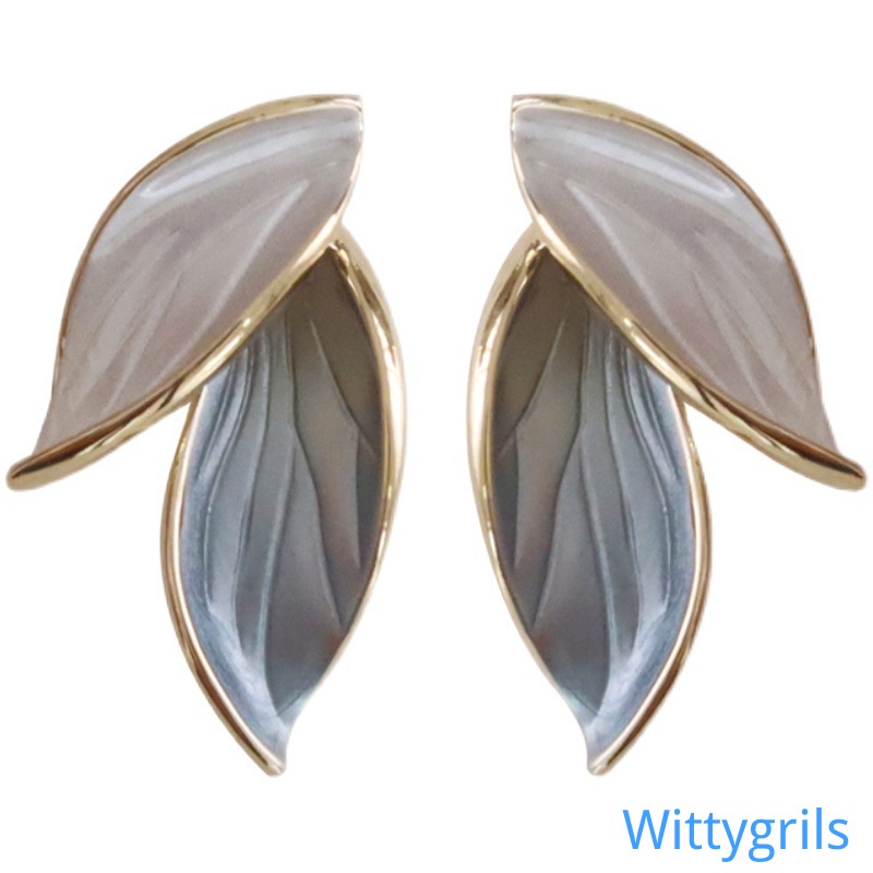 Khuyên Tai Xoắn Ốc Màu Sắc Ngọt Ngào Thanh Lịch Cho Nữ