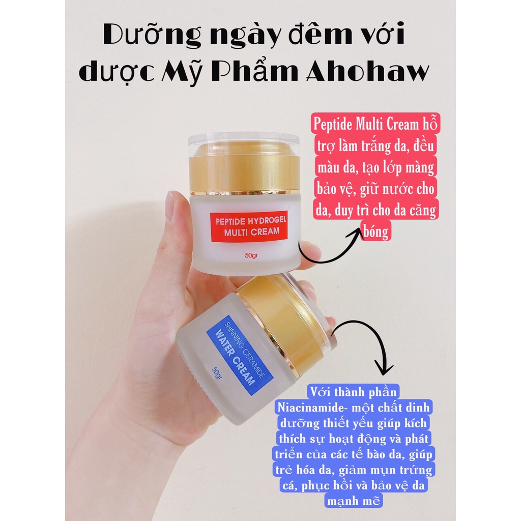Kem Dưỡng Cấp Nước, Căng Bóng Ahohaw Prestige Solution