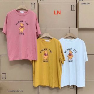 Áo phông thụng gấu pooh