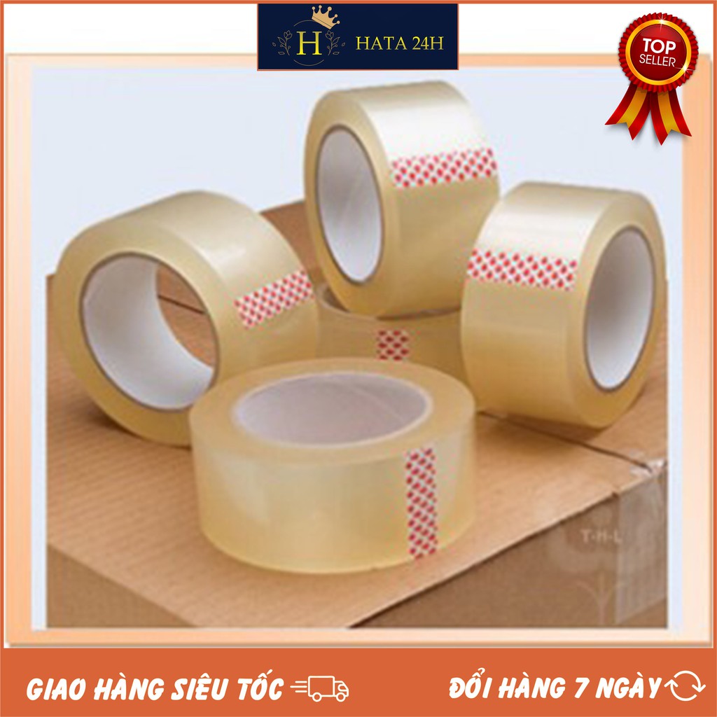 [GIÁ SỈ] BĂNG KEO TRONG SUỐT ĐÓNG HÀNG 100YARD