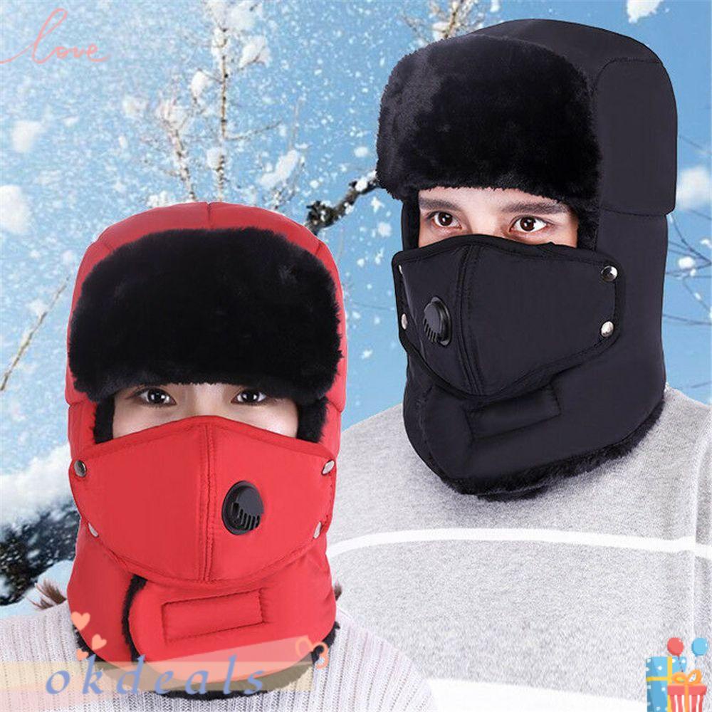Mũ Bomber Cotton Phong Cách Trapper Ushanka Thời Trang Mùa Đông Cho Nam Và Nữ