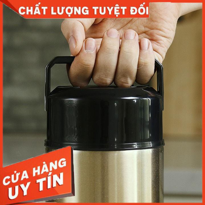 [Xả kho + free ship] Bình Ủ Cháo Cao Cấp Có Quai Xách Rút Gọn 1000ml,Tiện Dụng Với Thời Gian Giữ Ấm Lâu