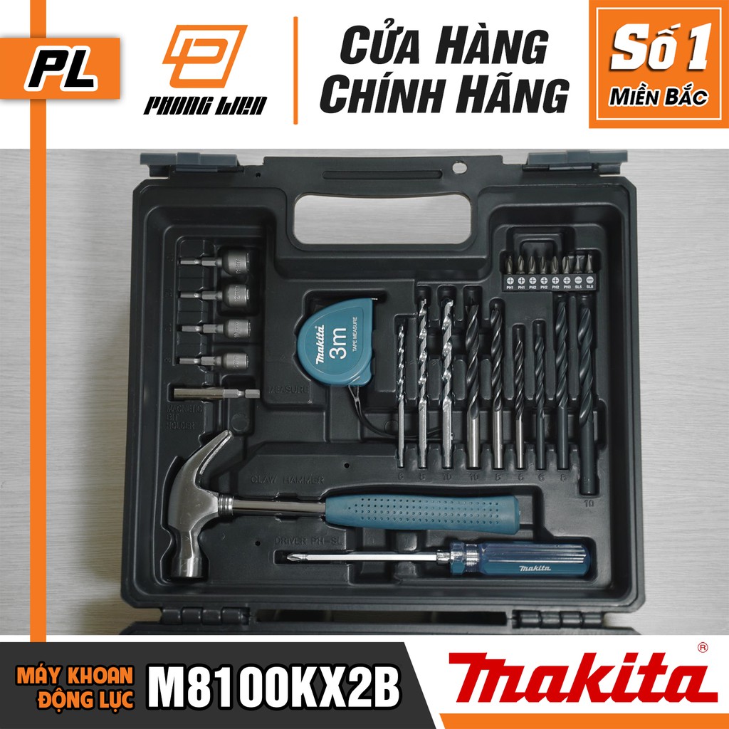 Máy Khoan Động Lực Makita M8100KX2B  - Hàng Chính Hãng