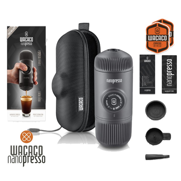 Bình Pha Cà Phê Espresso Đa Năng Wacaco Nanopresso - Dụng Cụ Pha Cafe Cầm Tay