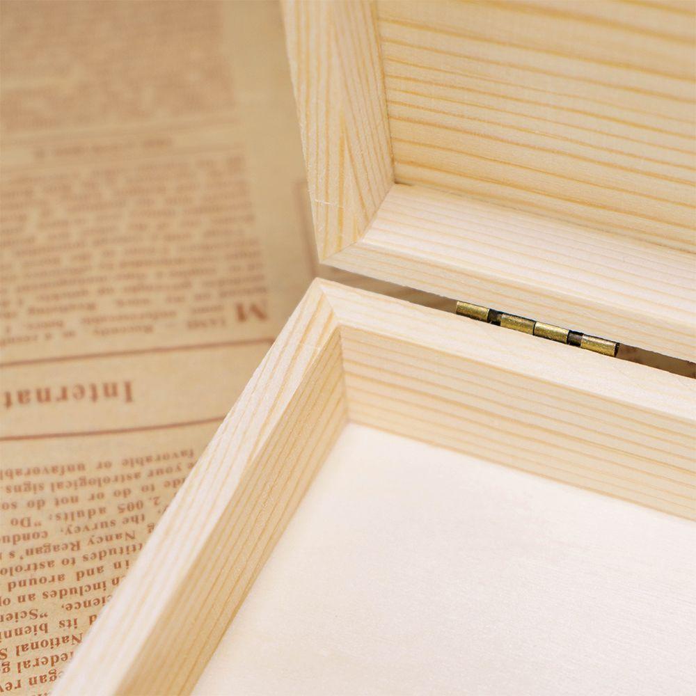 Hộp Đựng Trà / Quà / Trang Sức Có Khóa Độc Đáo Trang Trí Tiệc Cưới Ốp