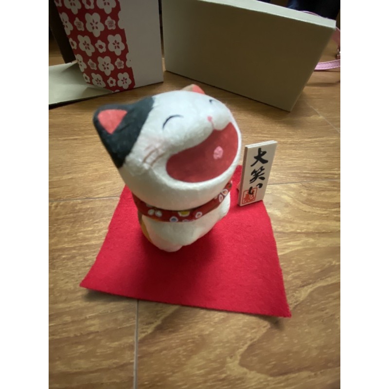Mèo Thần tài Maneki giấy Nhật washi Made in Japan