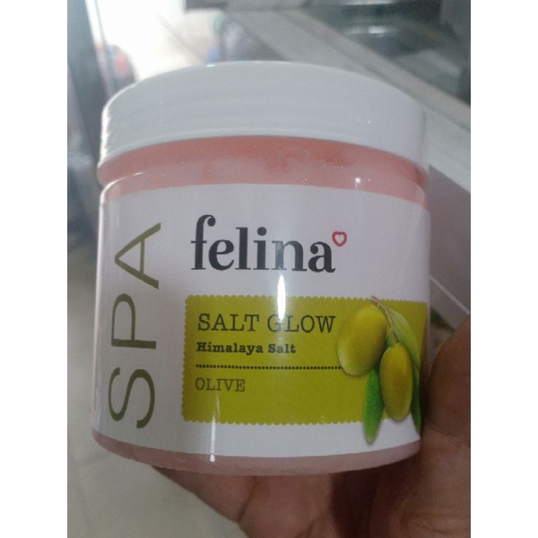 muối tắm hồng tẩy tế bào chết toàn thân SPA felina hàng công ty