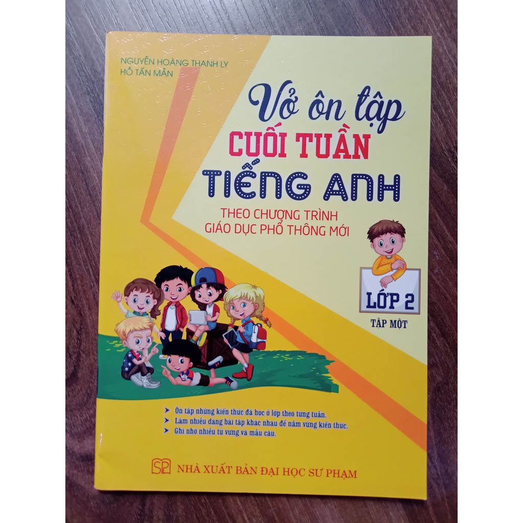 Sách - Vở Ôn Tập Cuối Tuần Tiếng Anh Lớp 2 - Tập 2 (Theo Chương Trình Giáo Dục Phổ Thông Mới)