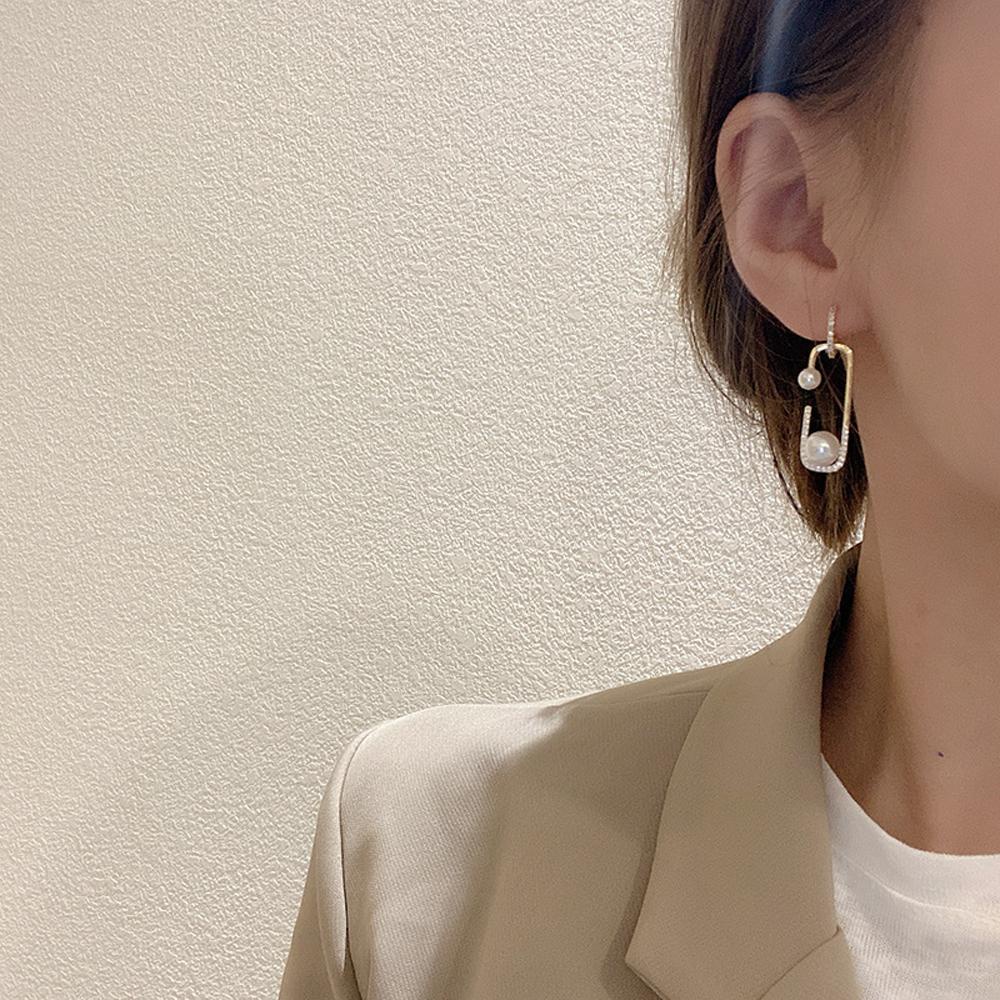 Bông Tai Dáng Dài Thiết Kế Tinh Tế Thời Trang Mùa Thu Cho Nữ|Khuyên Tai Hình Học