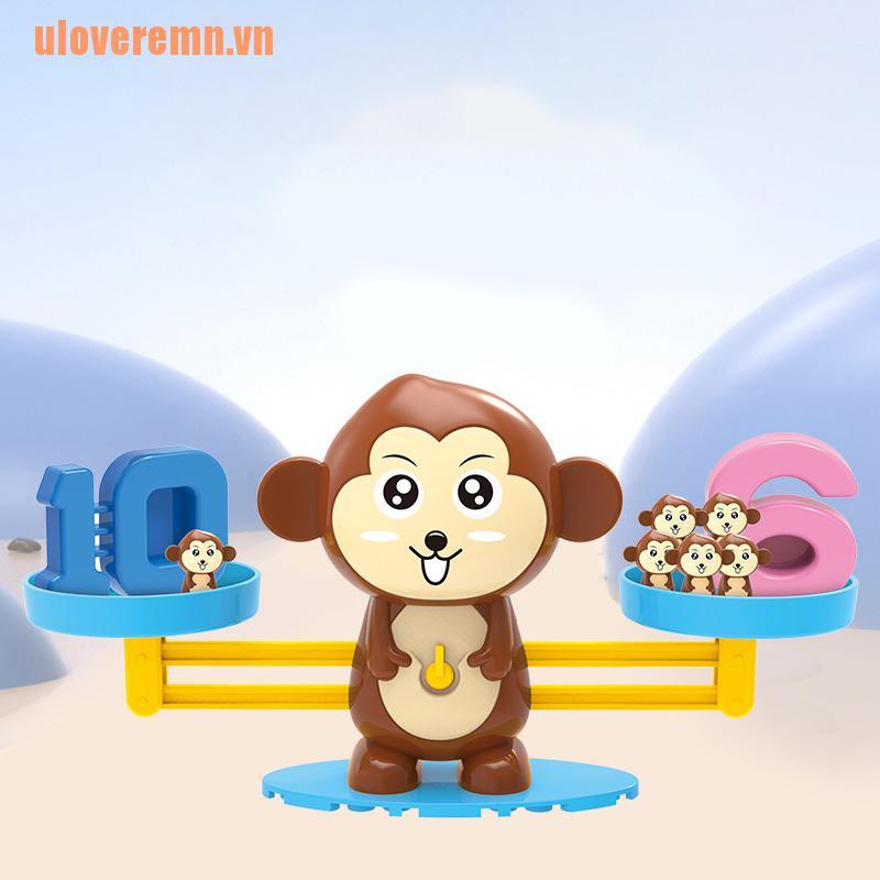 [Unvn] Trò Chơi Cân Bằng Khối Lượng Hình Khỉ Theo Phương Pháp Montessori