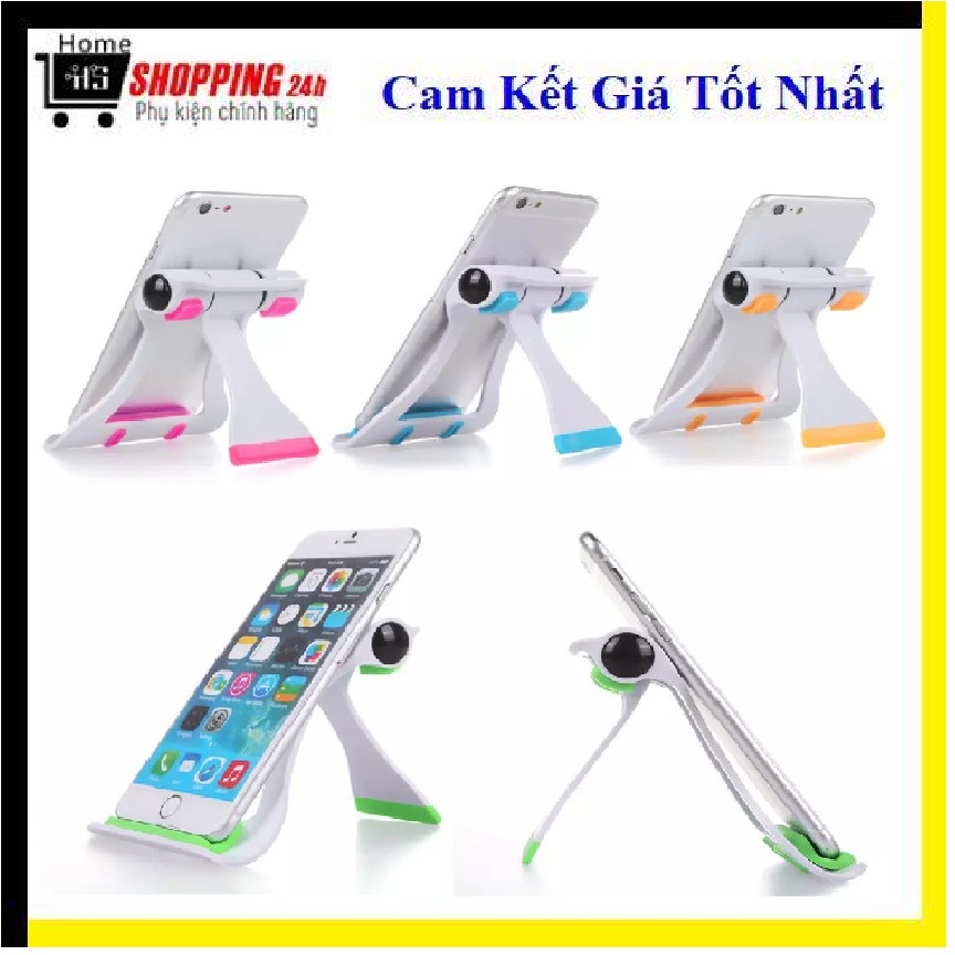 Giá đỡ ipad điện thoại đa năng 001 cực chắc, giá đỡ điện thoại để bàn mẫu gấp đa năng thiết kế thanh lịch, sang trọng