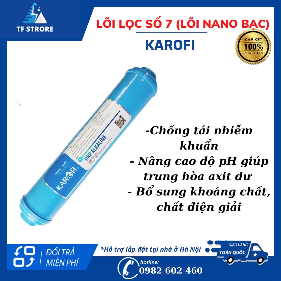 Lõi Số 56789 Máy Lọc Nước Karofi - Hàng Chính Hãng Có Bảo Hành
