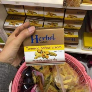 KEM NGHỆ HERBAL TURMERIC CREAM THÁI LAN
