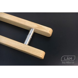 Tay nắm gỗ cửa kính cao cấp