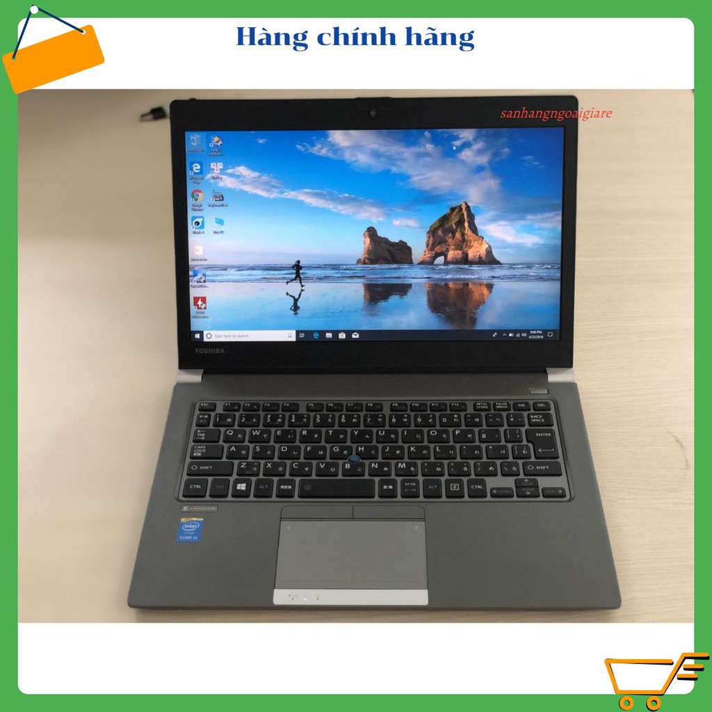 Laptop cũ Toshiba Portege Z30 i5 4300U, 4GB, SSD 128GB, màn hình 13.3 inch
