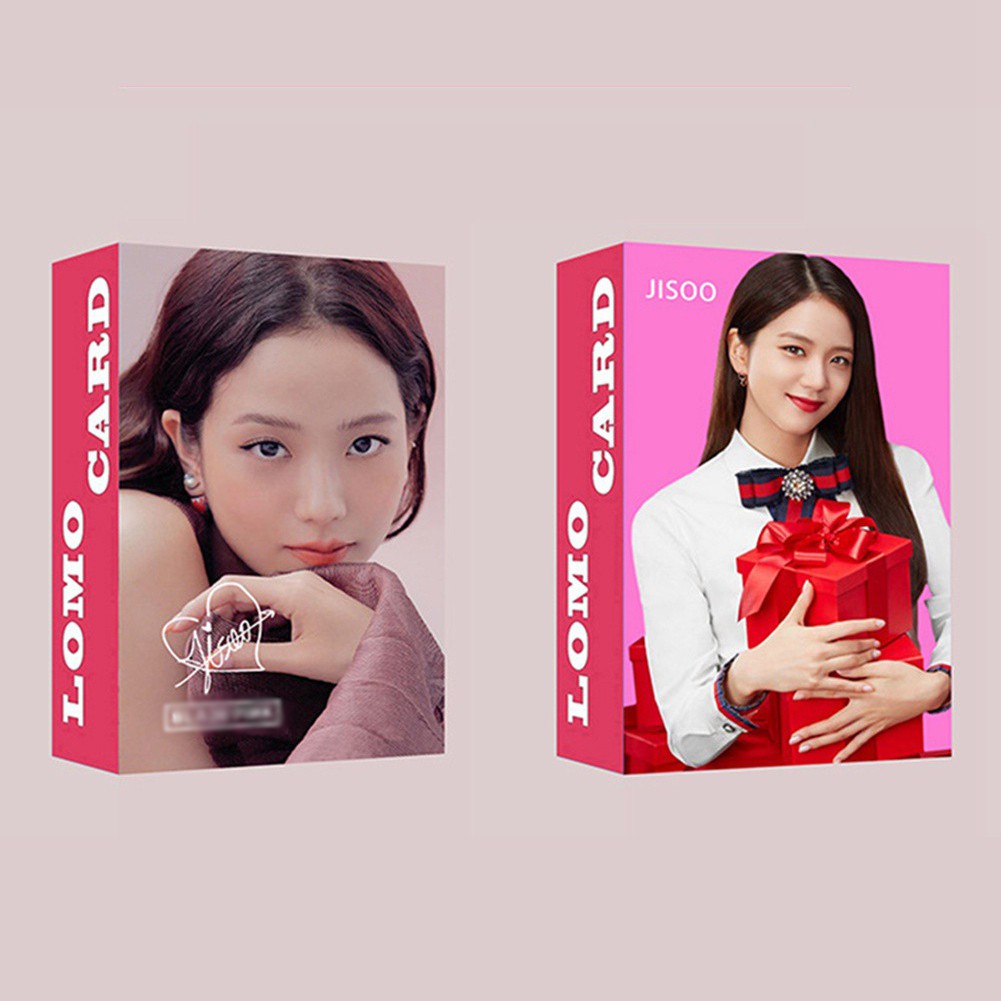 Hộp thẻ ảnh Lomo card Blackpink thành viên JENNIE JISOO LISA ROSE