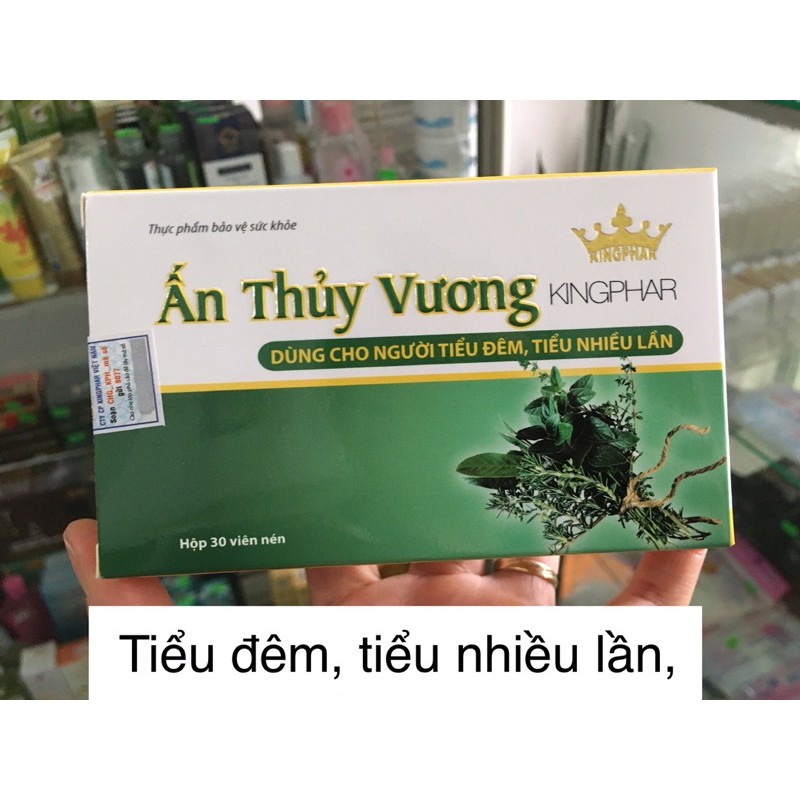 ✅ Ấn Thuỷ Vương kingphar - tiểu đêm, tiểu nhiều lần, bổ thận