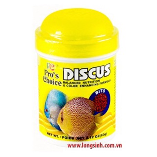 Thức ăn cho cá dĩa - discus hộp 60gr