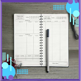 Sổ tay lò xo tiện lợi