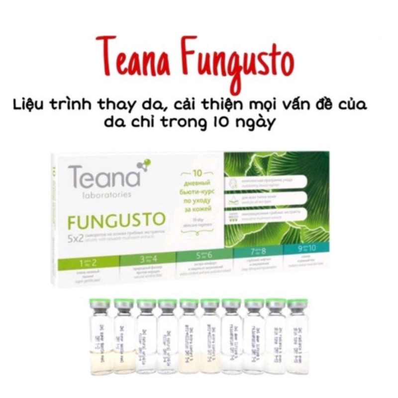 Liệu trình thay da teane trong 10 ngày