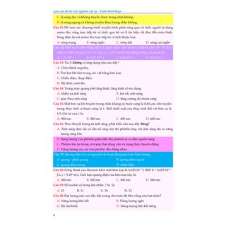 Làm Chủ Đề Thi Trắc Nghiêm Vật Lý