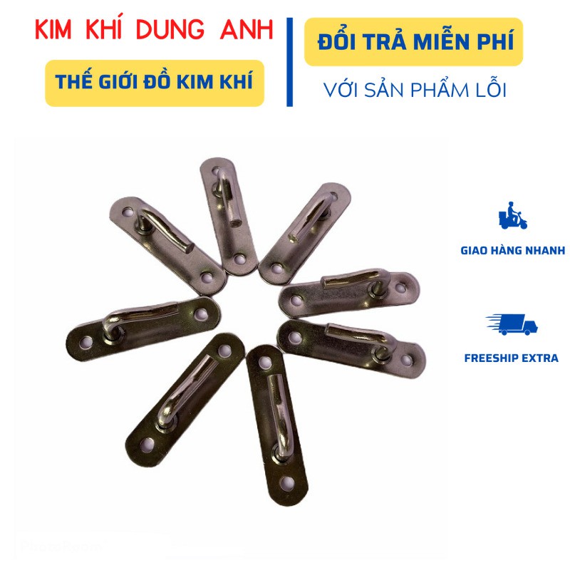 Móc bạt xe tải bằng inox Kim Khí Dung Anh móc bạt thành thùng xe tải