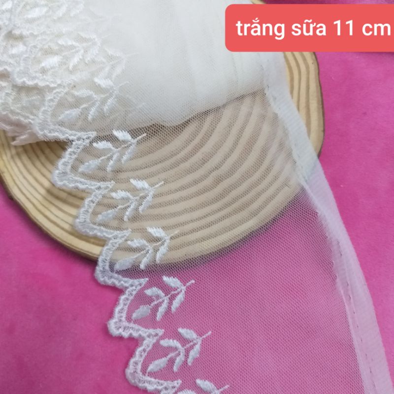 Ren lưới thêu , size từ 8cm đến 14cm
