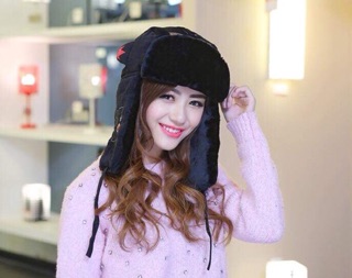 Mũ phi công kpop siêu độc cho mùa đông