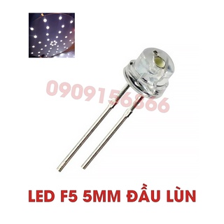 Đèn Led phi 5 f5 lùn các màu (combo 10 led)