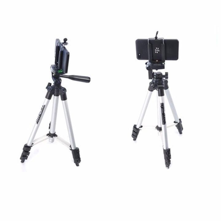 Chân giá đỡ máy chụp ảnh Tripod 3110 chân nhôm không gỉ, Tripod chụp ảnh livetream, quay tiktok [CAO CẤP]