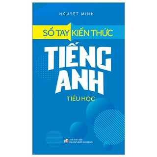 Sách - sổ tay kiến thức tiếng anh tiểu học