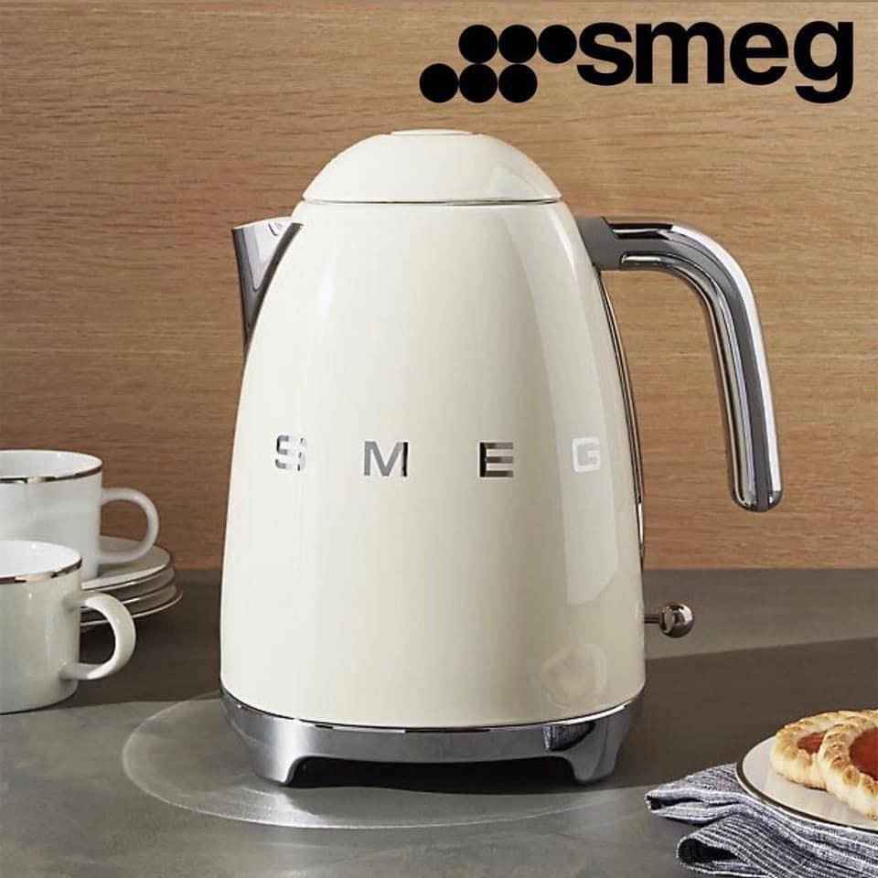 Ấm đun siêu tốc SMEG KLF03RDEU không chỉnh nhiệt thiết kế hiện đại [nhập khẩu chính hãng]