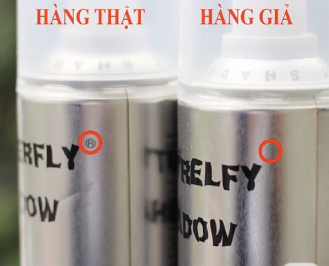 Gôm xịt tóc butterfly shadow chính hãng 320ml