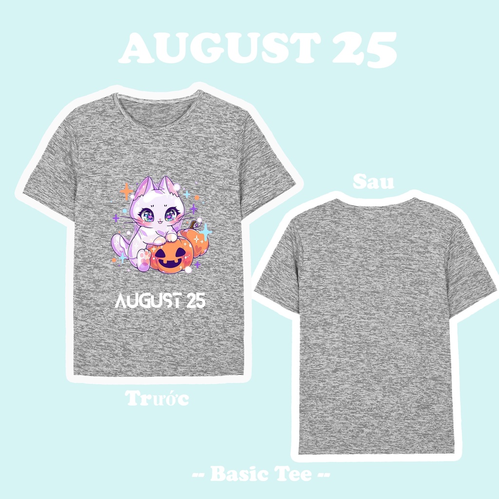 20kg-60kg | Áo thun form rộng tay lỡ cho bé gái Halloween