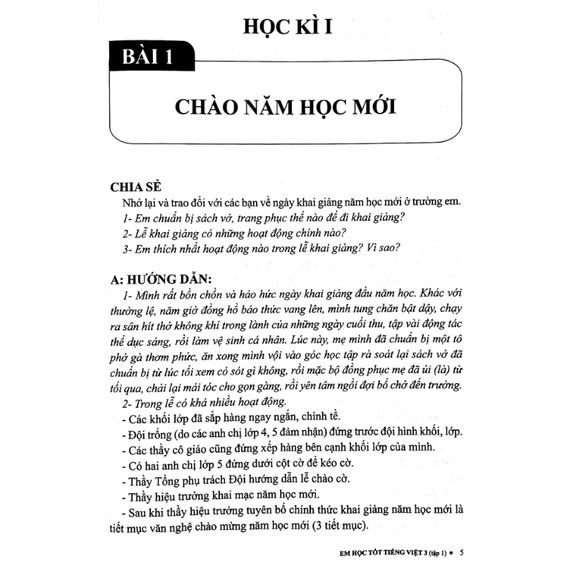 Sách - Em Học Tốt Tiếng Việt 3 - Tập 1 (Theo Chương Trình GDPT Mới )